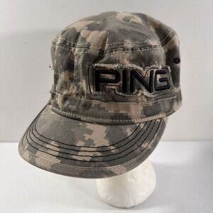 Ping Golf Digital Camo Military Ranger Combat Style Adjustable Hat Cap